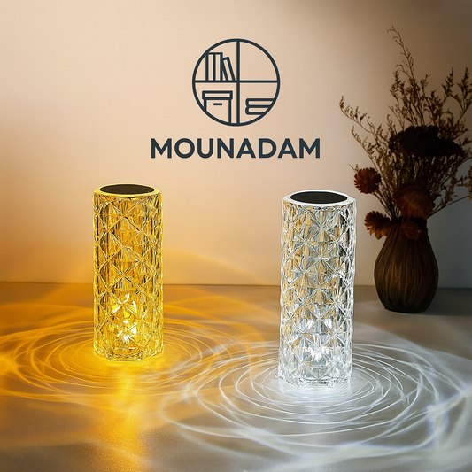 Rose Diamond Lamp – Ambiance Chic & Romantique